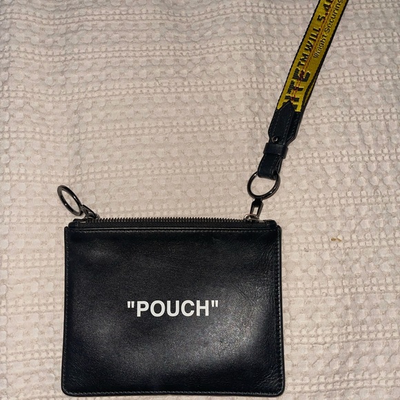 OFF WHITE POUCH - Picture 1 of 12